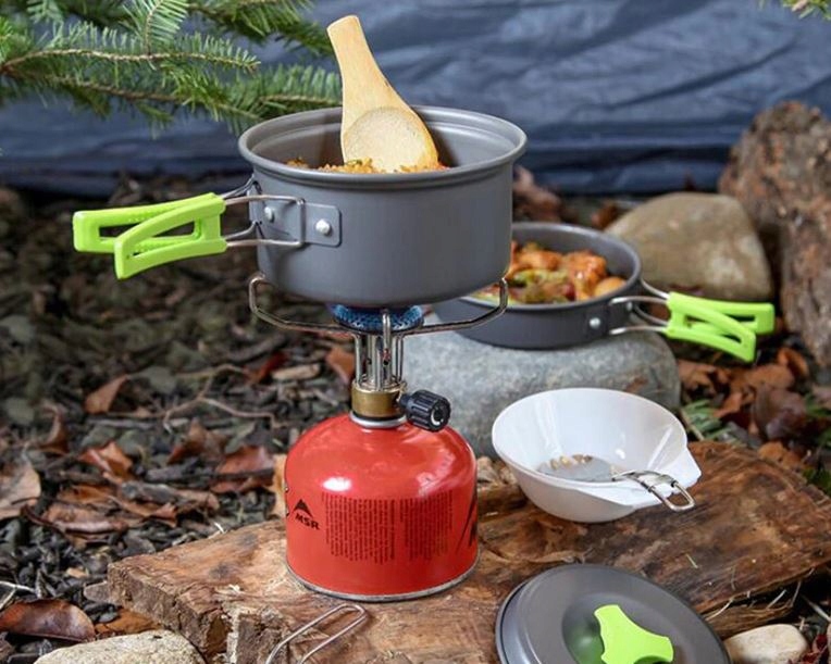 Sada turistického nádobí 18v1 Camping Pot XL Model cestovní sada nádobí