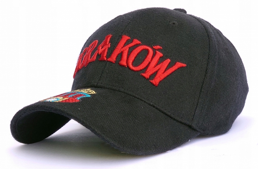 

Czapka Z Daszkiem Bejsbolówka Haft Kraków Pamiątka