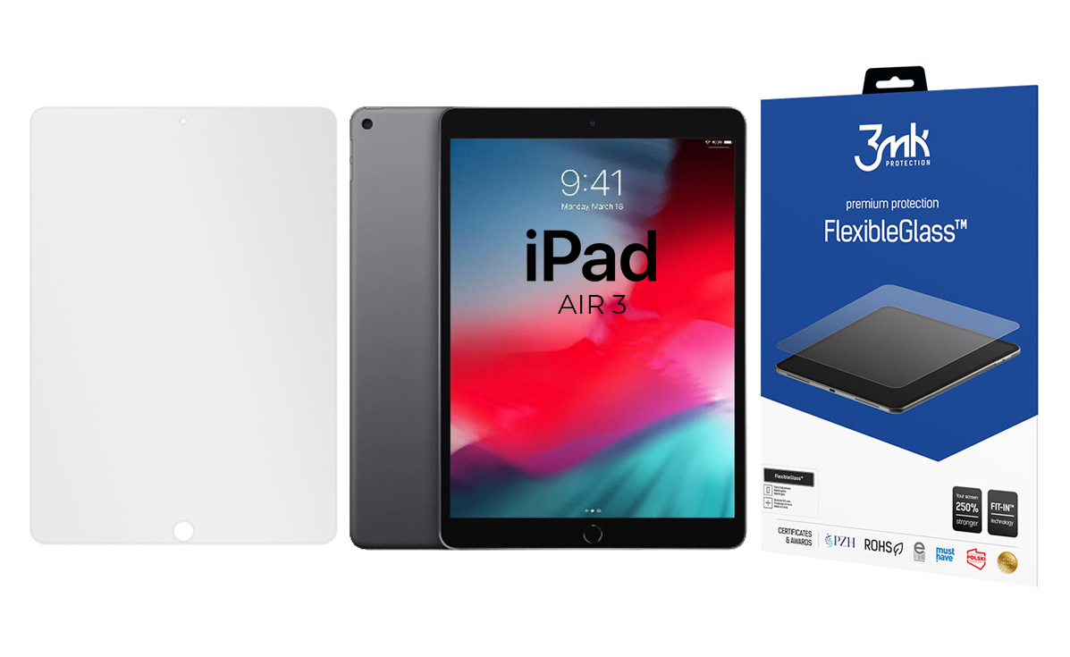 3mk Flexibilní sklo pro iPad Air 3 až 11" Apple