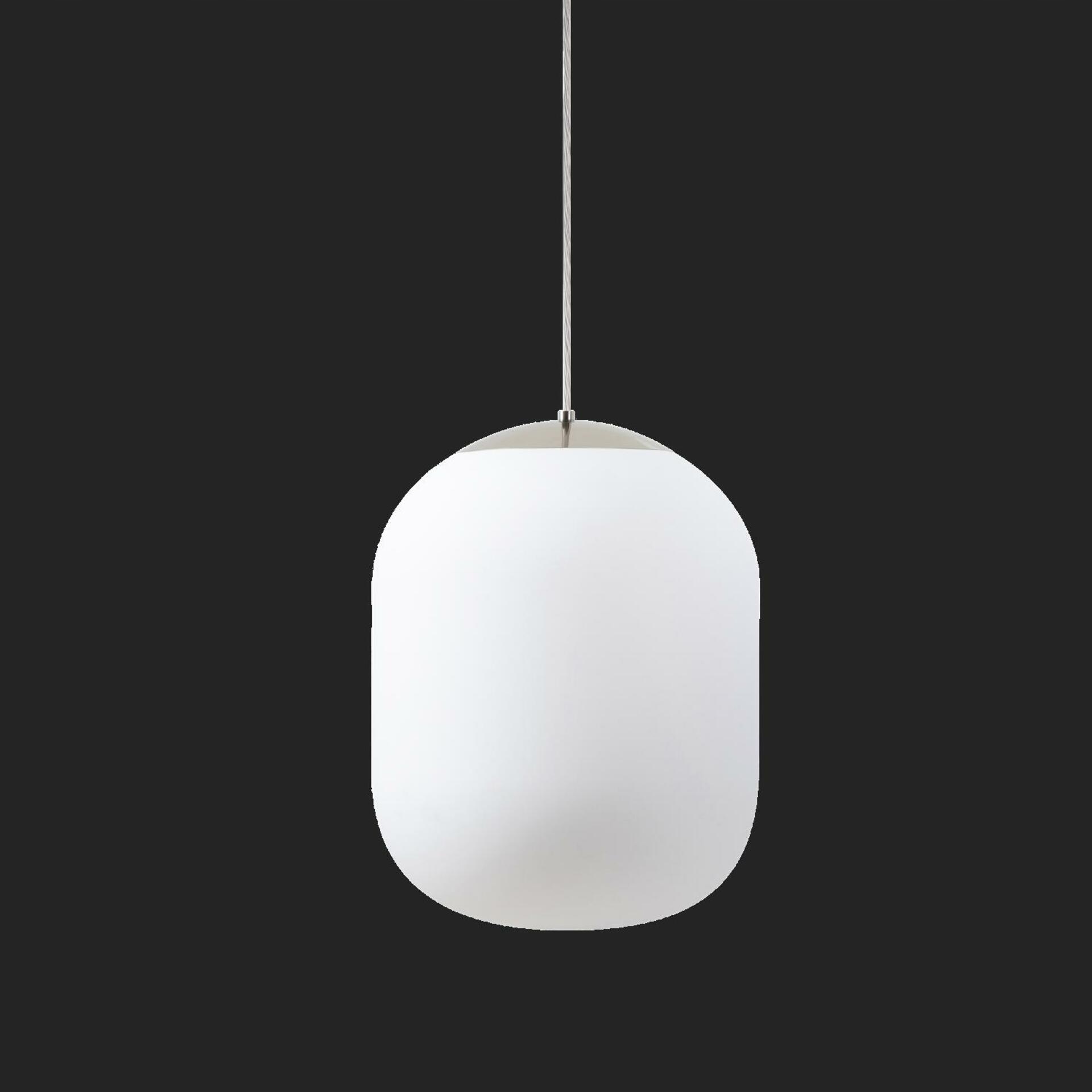 Osmont 62888 Tania S1 Hp závesné sklenené svietidlo nerez brúsená biela Ip