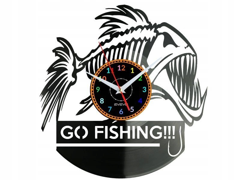 Go Fishing Dárek pro milovníka originální Nástěnná Dekorace z desky