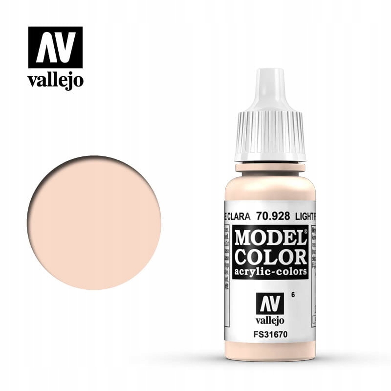 

Model Color 006 Light Flesh 70928 (FS31670) 17ml
