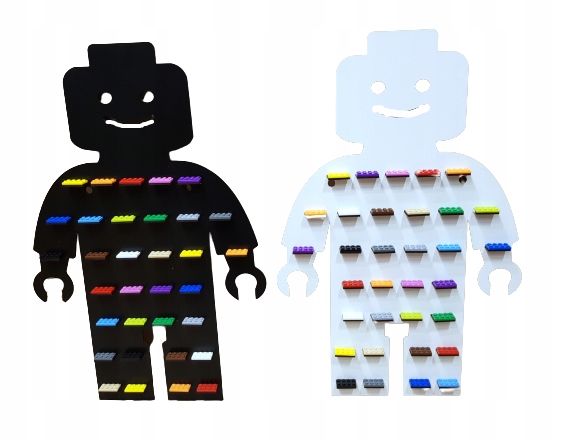 

Ludzik L półka na ludziki 33 miejsca regał klocki