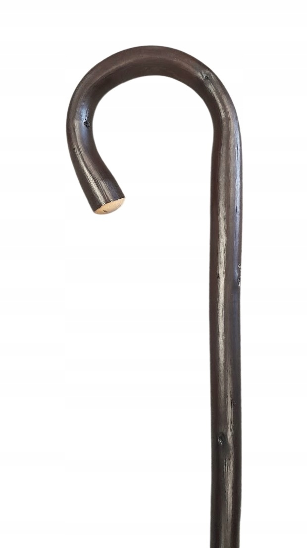 Laska gięta rustykalna kasztanowa Gastrock Wanderstock brązowa męska