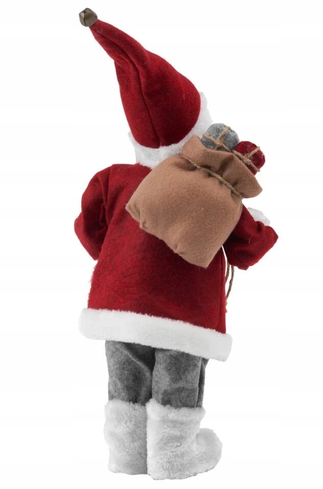 DUŻY MIKOŁAJ ŚWIĄTECZNY STOJĄCY 41cm Wysokość produktu 41 cm