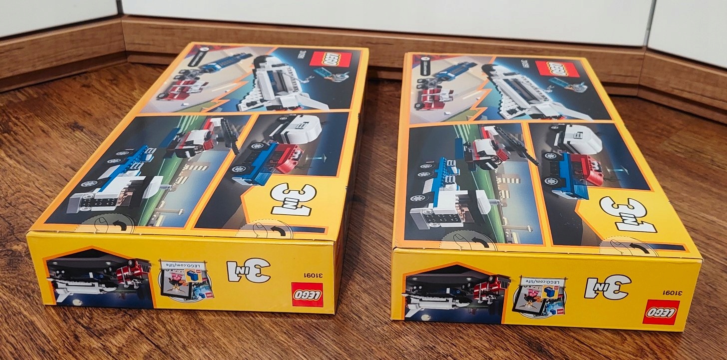 LEGO 31091 Creator 3w1 - Transporter promu Wiek dziecka 7 lat +
