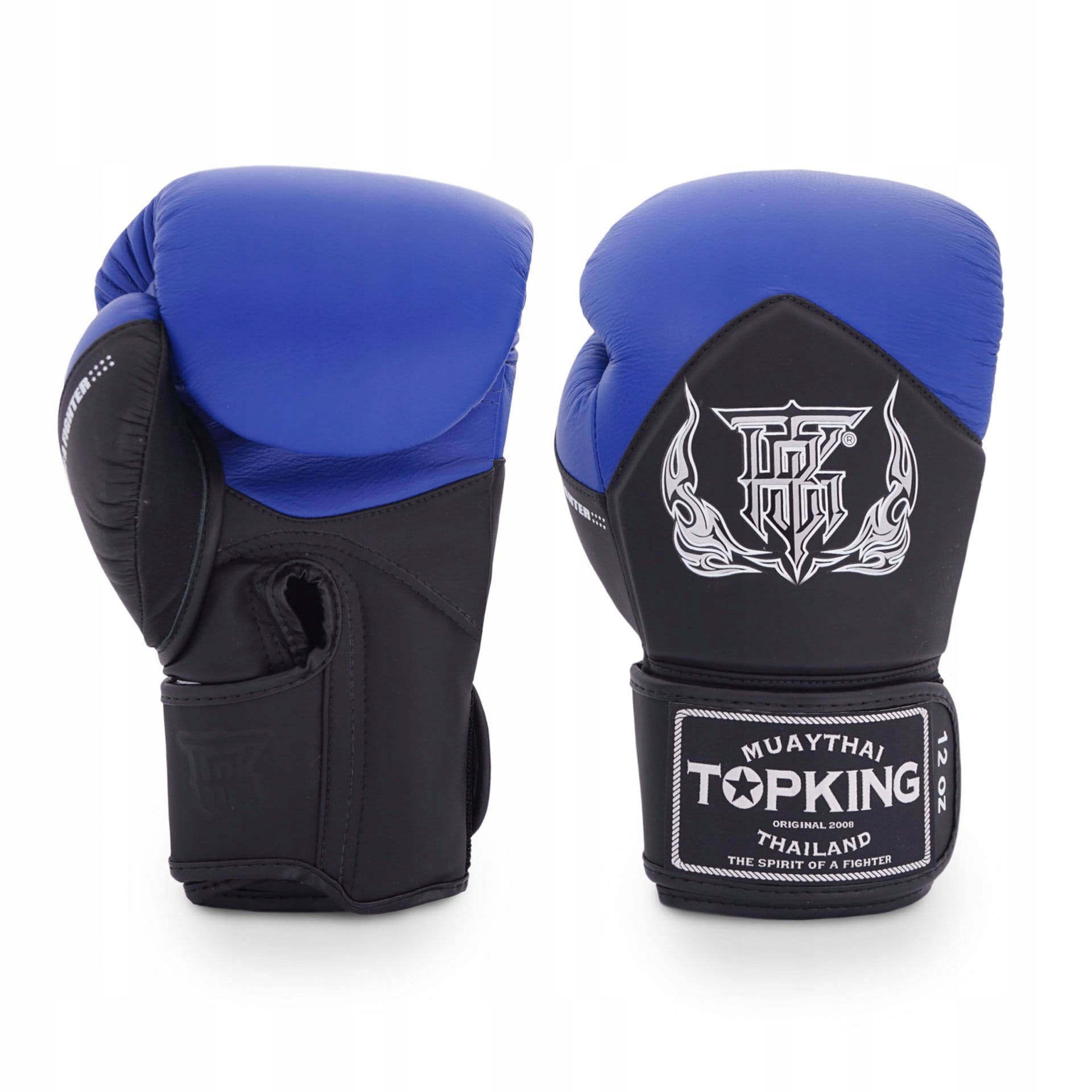 Boxerské Rukavice Top King TKBGBL-01 "Blend" (242) blue/black 12oz