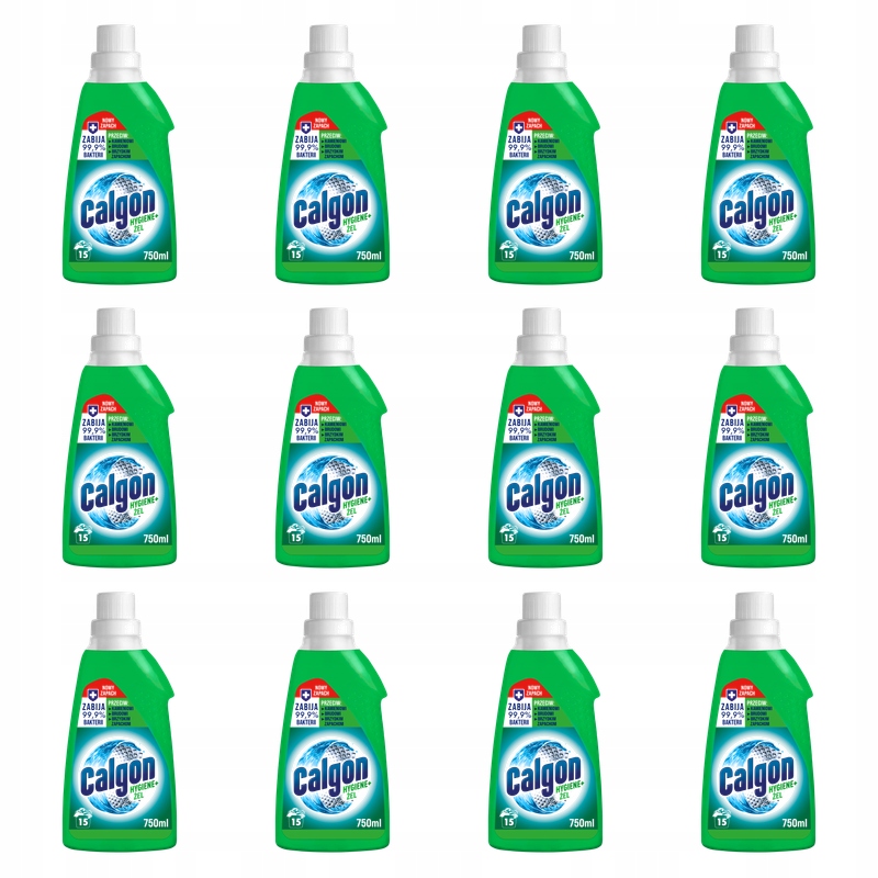 Calgon Hygiene+ Gel změkčující vodu 750 ml X12
