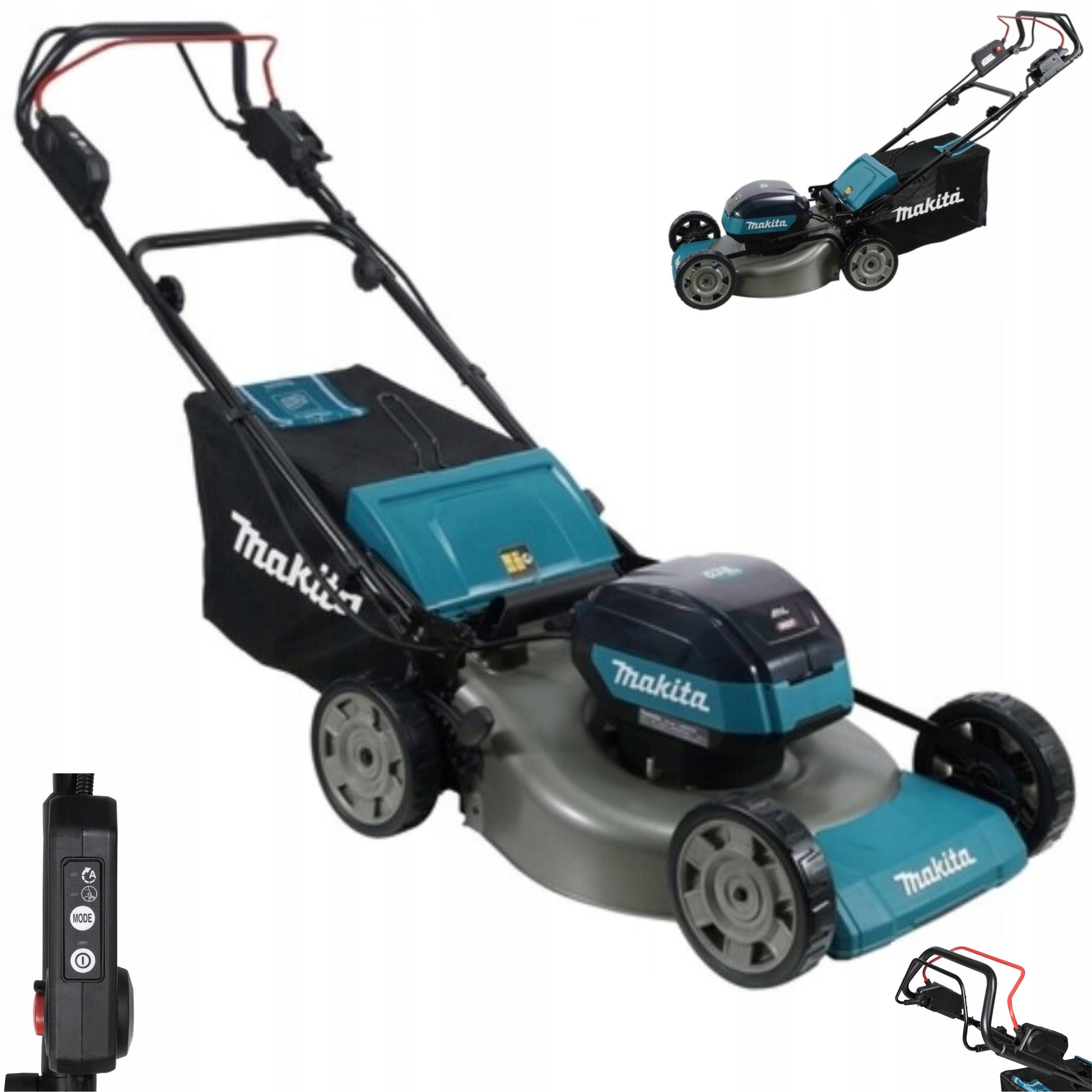 Kosiarka akumulatorowa Makita samobieżna zasięg 53cm 1900W 70L LM002GZ