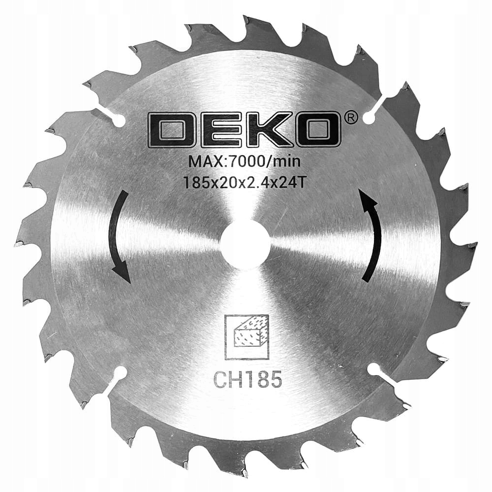 

Deko Tarcza Węglik Widiowa Do Drewna 185x20x24T