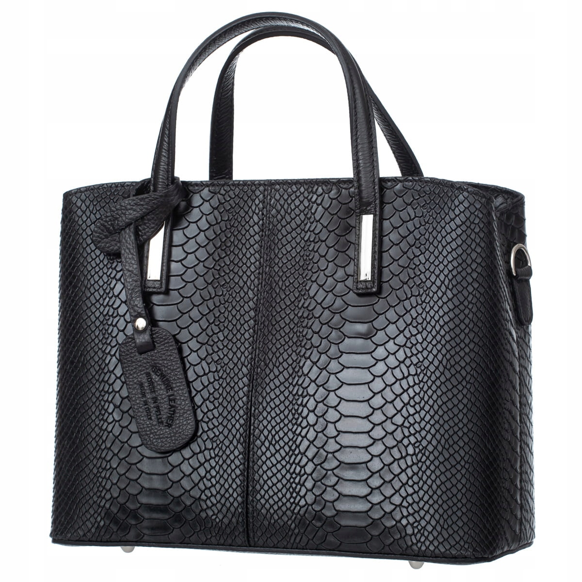 Torebka Skórzana Kuferek Vezze Rara Czarna Stan opakowania oryginalne