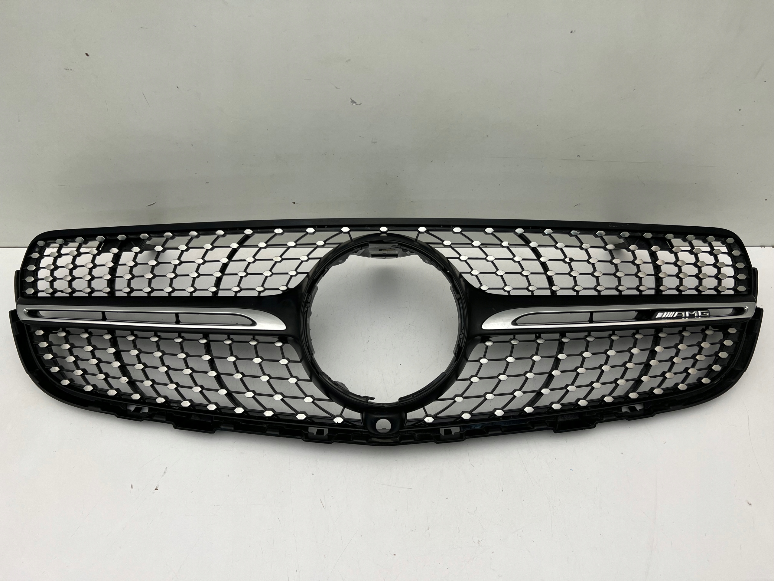 MERCEDES GLC W253 X253 AMG LIFT ATRAPA GRILL CHROM ZDERZAKA PRZEDNIEGO N