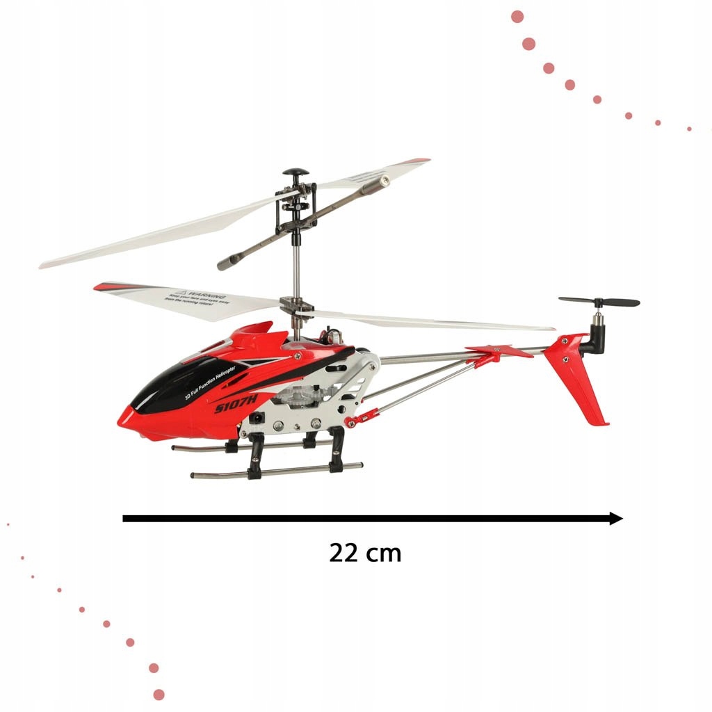 HELIKOPTER ZDALNIE STEROWANY ŚMIGŁOWIEC RC SYMA S107H 2.4GHz RTF Marka Syma