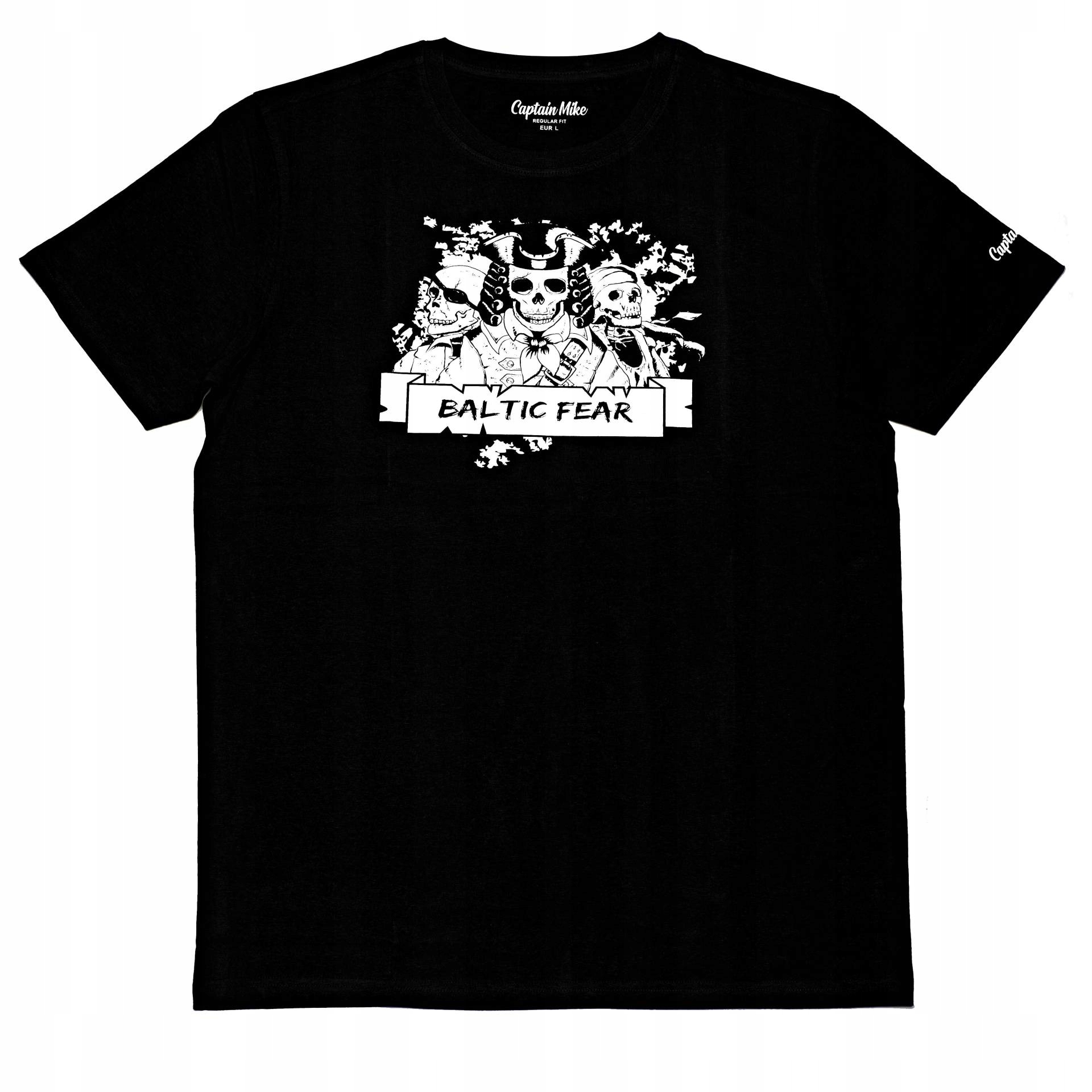 

Koszulka męska bawełna Baltic Fear czarna r.L