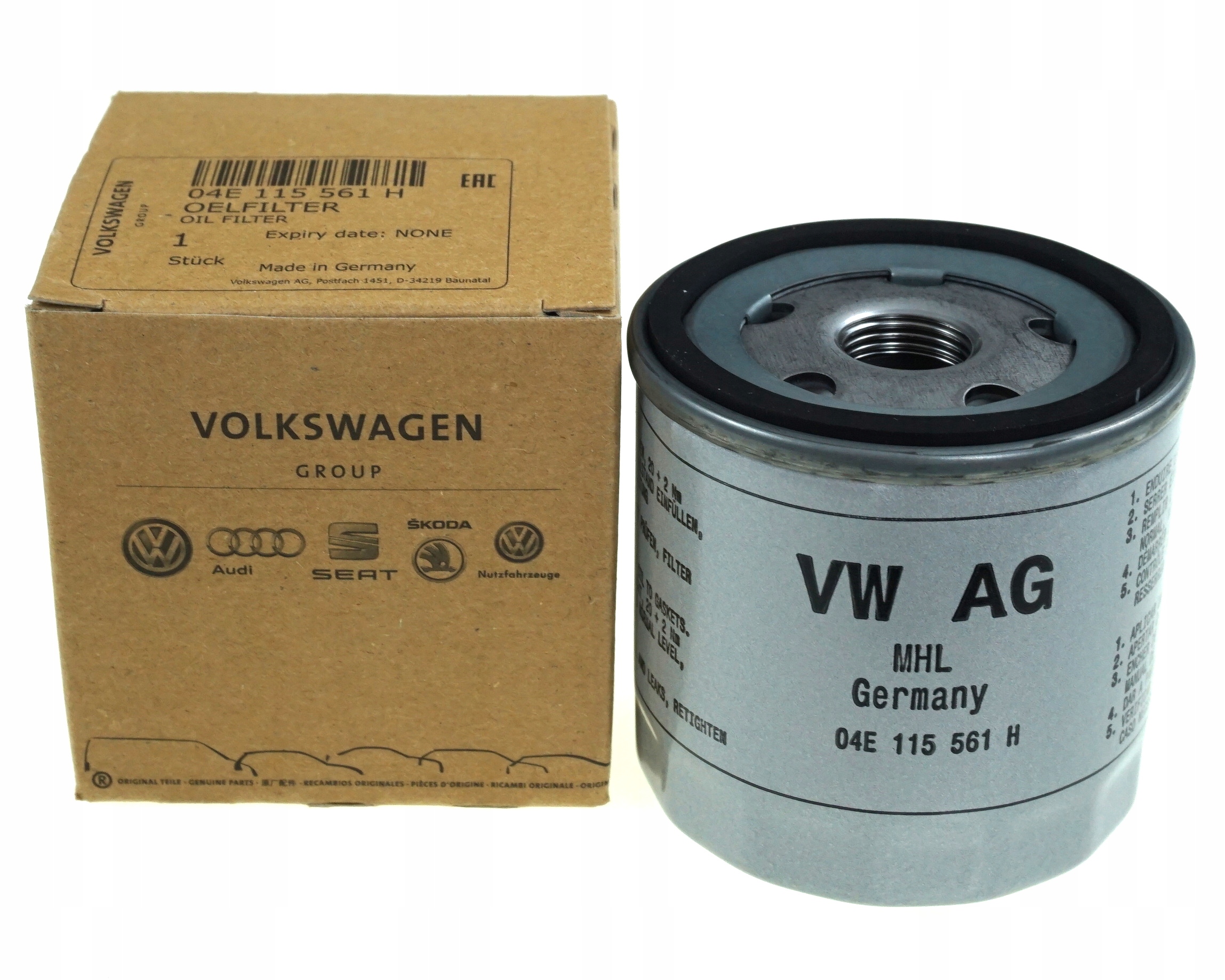 

Filtr Oleju Benzyna 1.0/1.2/1.4/1.5/1.6 Vw Audi Oe