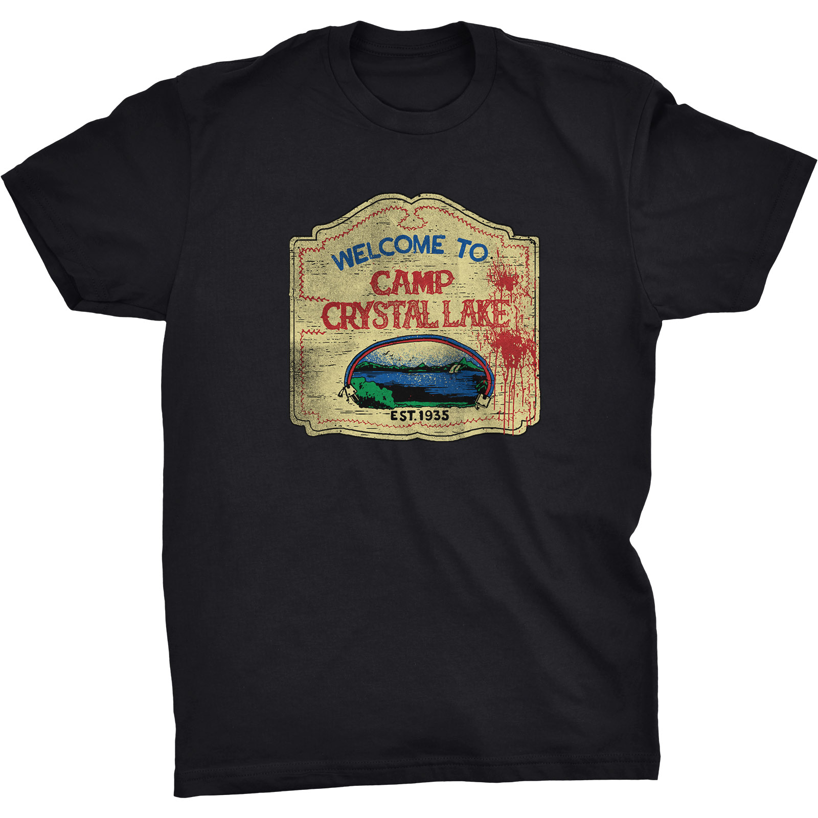 

Camp Crystal Lake Koszulka Piątek 13 go Jason