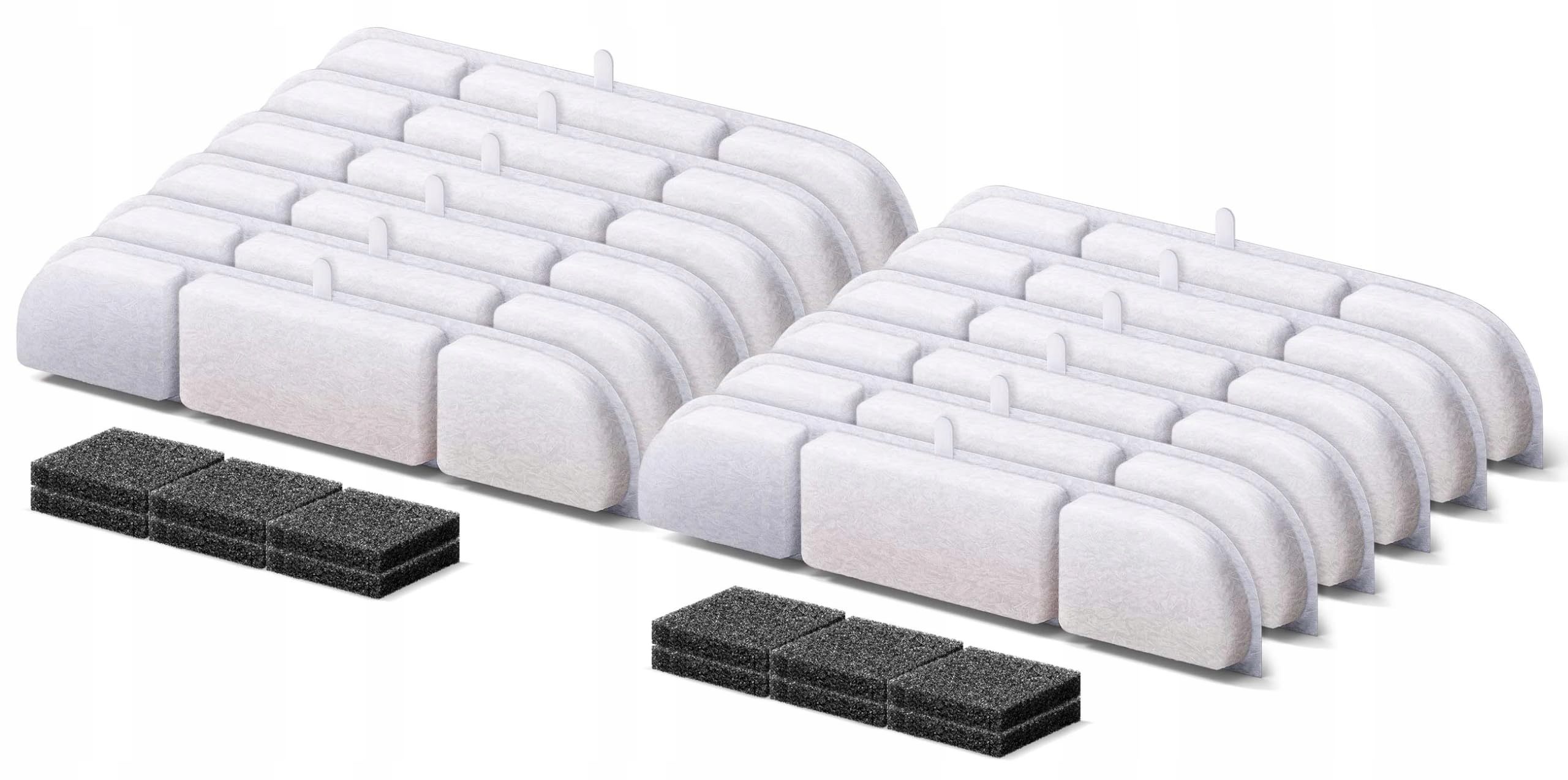 Levně Downypaws Originální Filtry do fontány Pro Kočky 16 Kusů