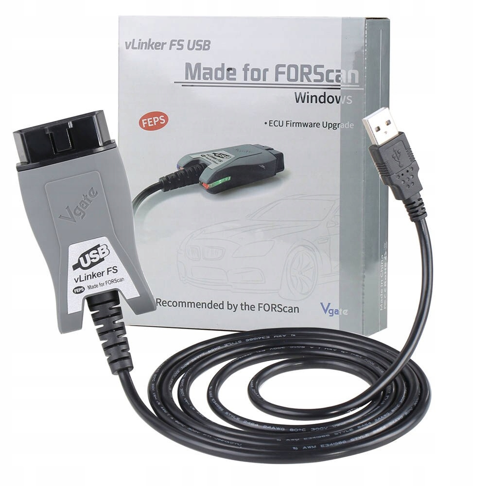 Vgate vLinker Fs Usb ForScan Ford Can Multiecuscan Fiat/alfa/lancia Can