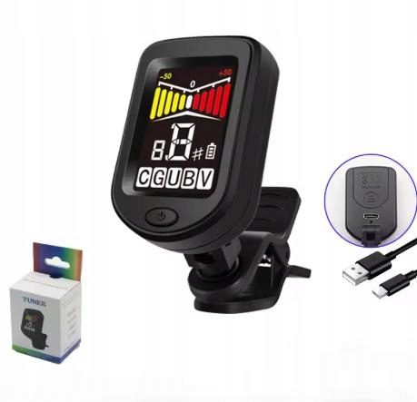 ТЮНЕР ДЛЯ ГИТАРЫ, ТЮНЕР ДЛЯ ГИТАРЫ, СКРИПКИ, БАС, УКУЛЕЛЕ, АРОМАТ