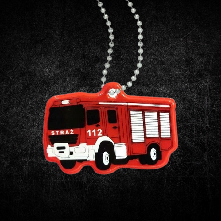 ODBLASKOWA ZAWIESZKA ODBLASK BRELOK STRAŻ WÓZ SAMOCHÓD STRAŻACKI EAN (GTIN) 5902135409954