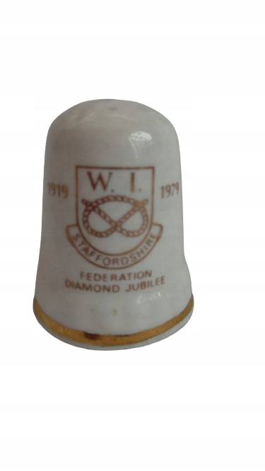 Porcelanowy Naparstek-MOUNT ROYAL CHINA