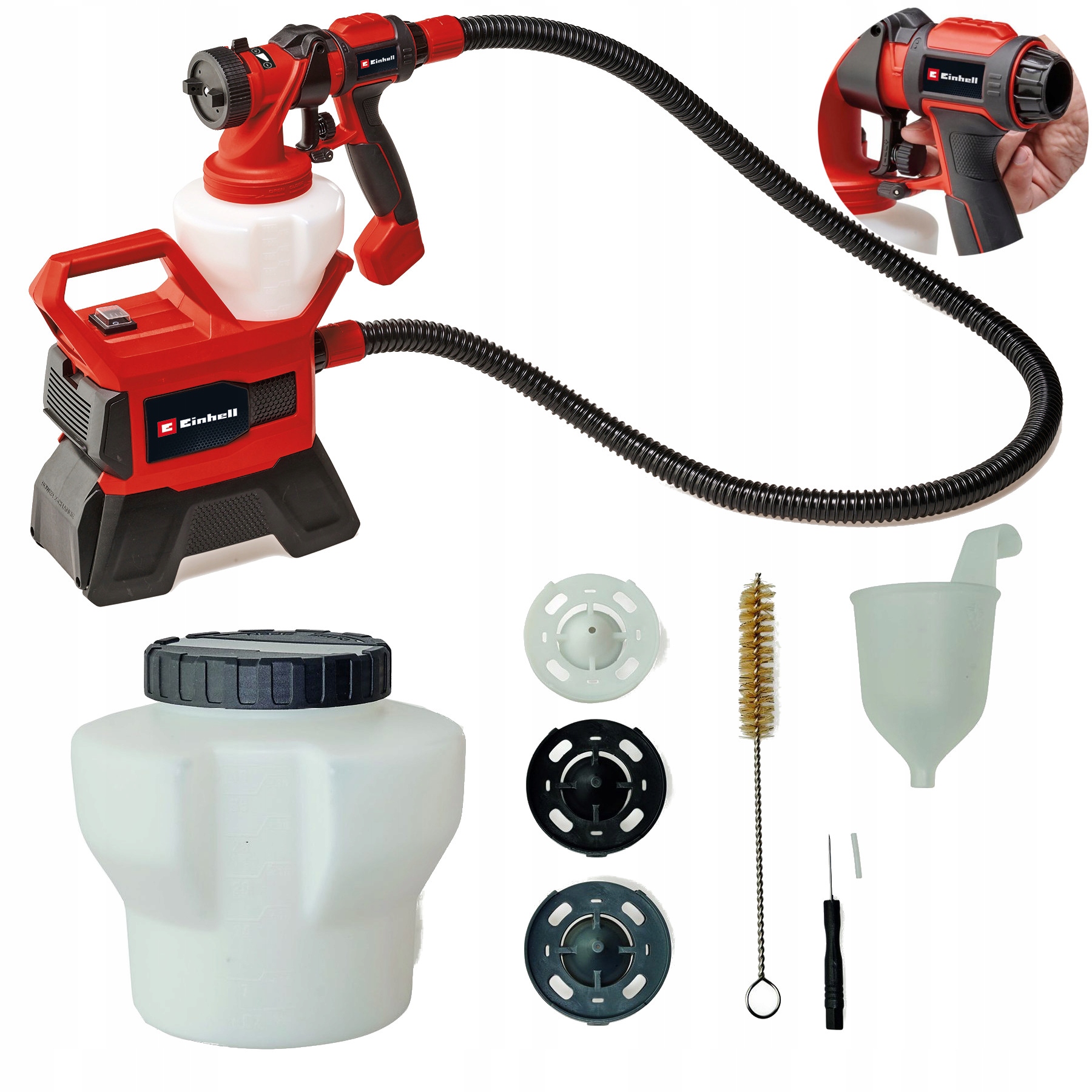 Einhell Akumulátorová Malířská Pistole Te-sy 18/90 Li-Solo 18V Pro Barvy