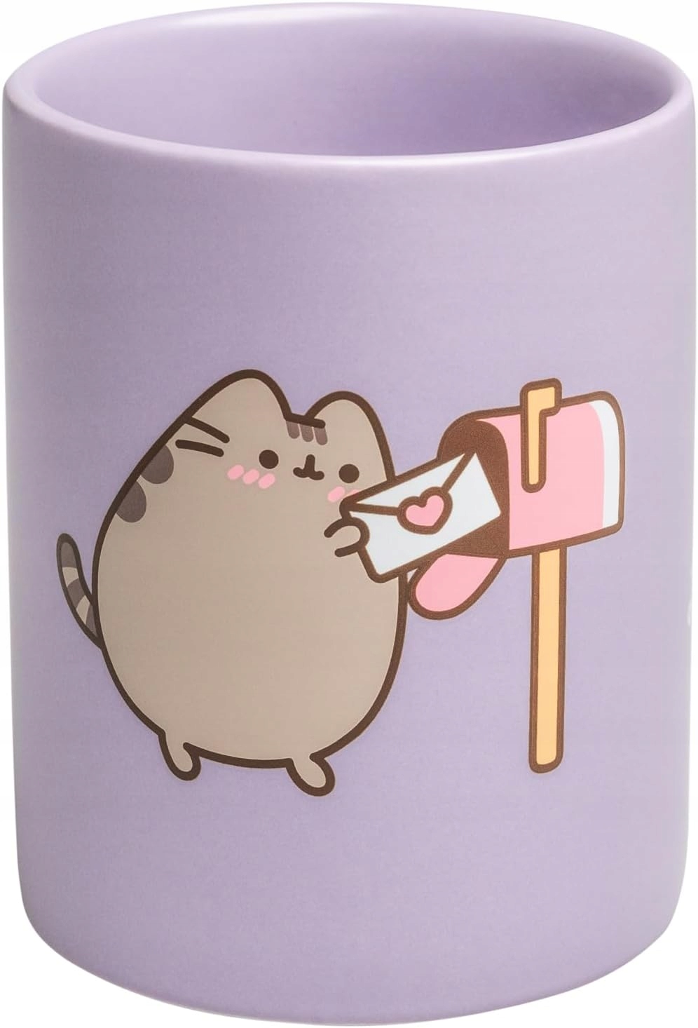 Pusheen Message kubek ceramiczny na biurko, długopisy Pięknie Opakowany