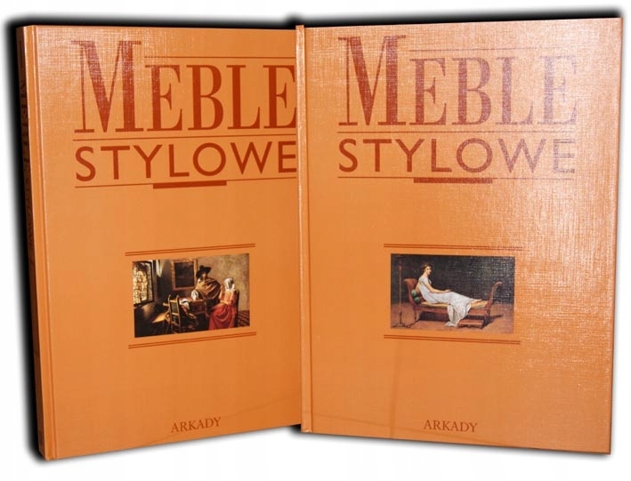 Album MEBLE STYLOWE wyd. ARKADY Tom I-II ilustracj