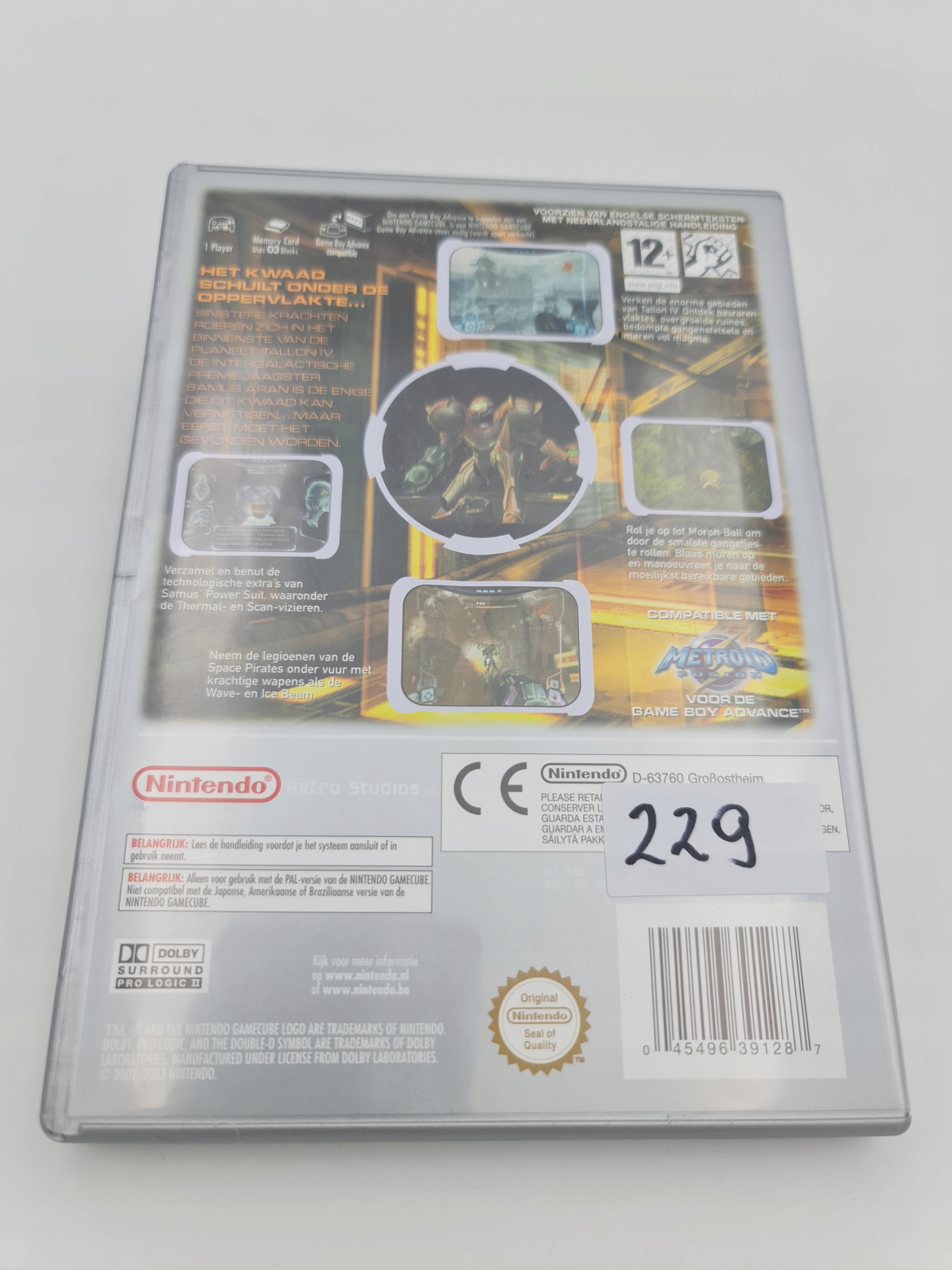 NINTENDO GAMECUBE METROID PRIME Producent Nintendo