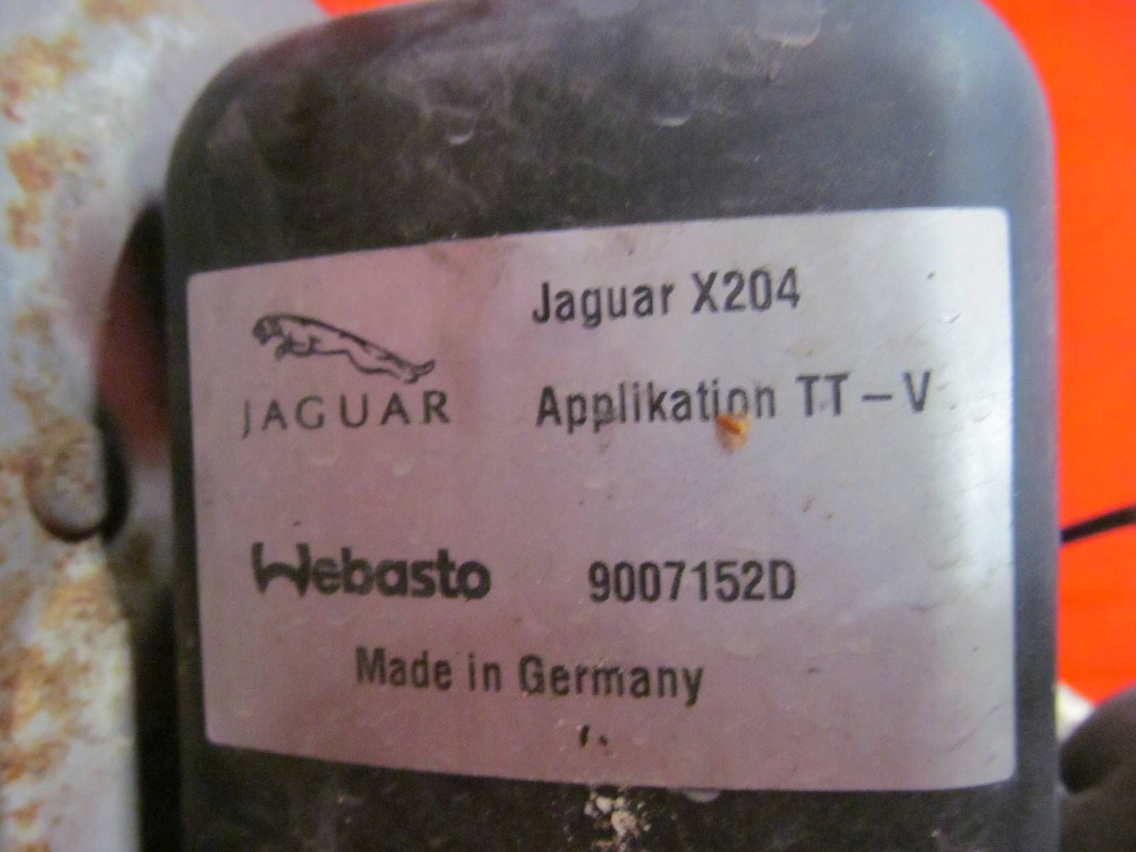 JAGUAR S-TYPE II X200 webasto WEBASTO 9007152D