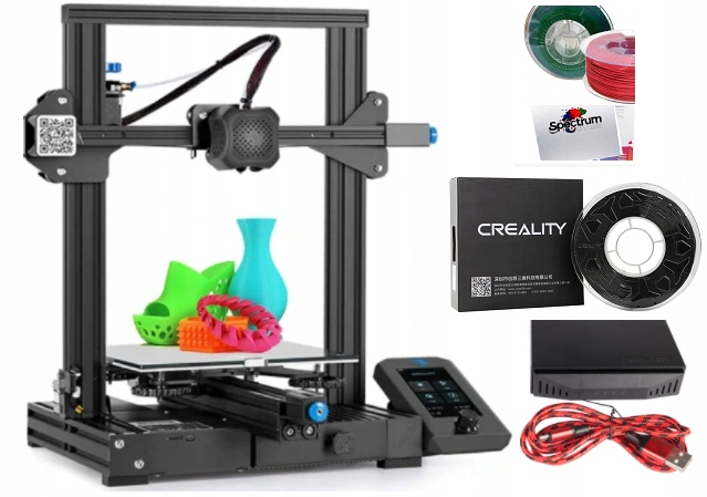 

Najnowsza Creality 3D Ender 3 v2 2 Kg filament