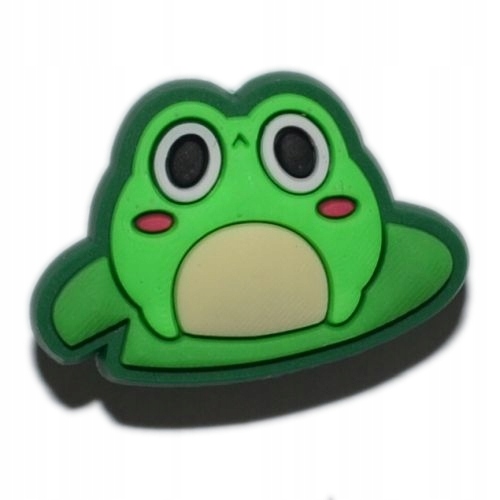 Zvířata Připínáček na boty Žába list 6164