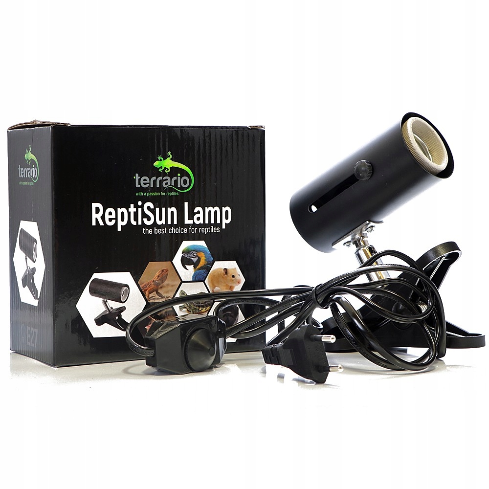 

Lampa Do Terrarium Uchwyt Termostat Mocny Klips