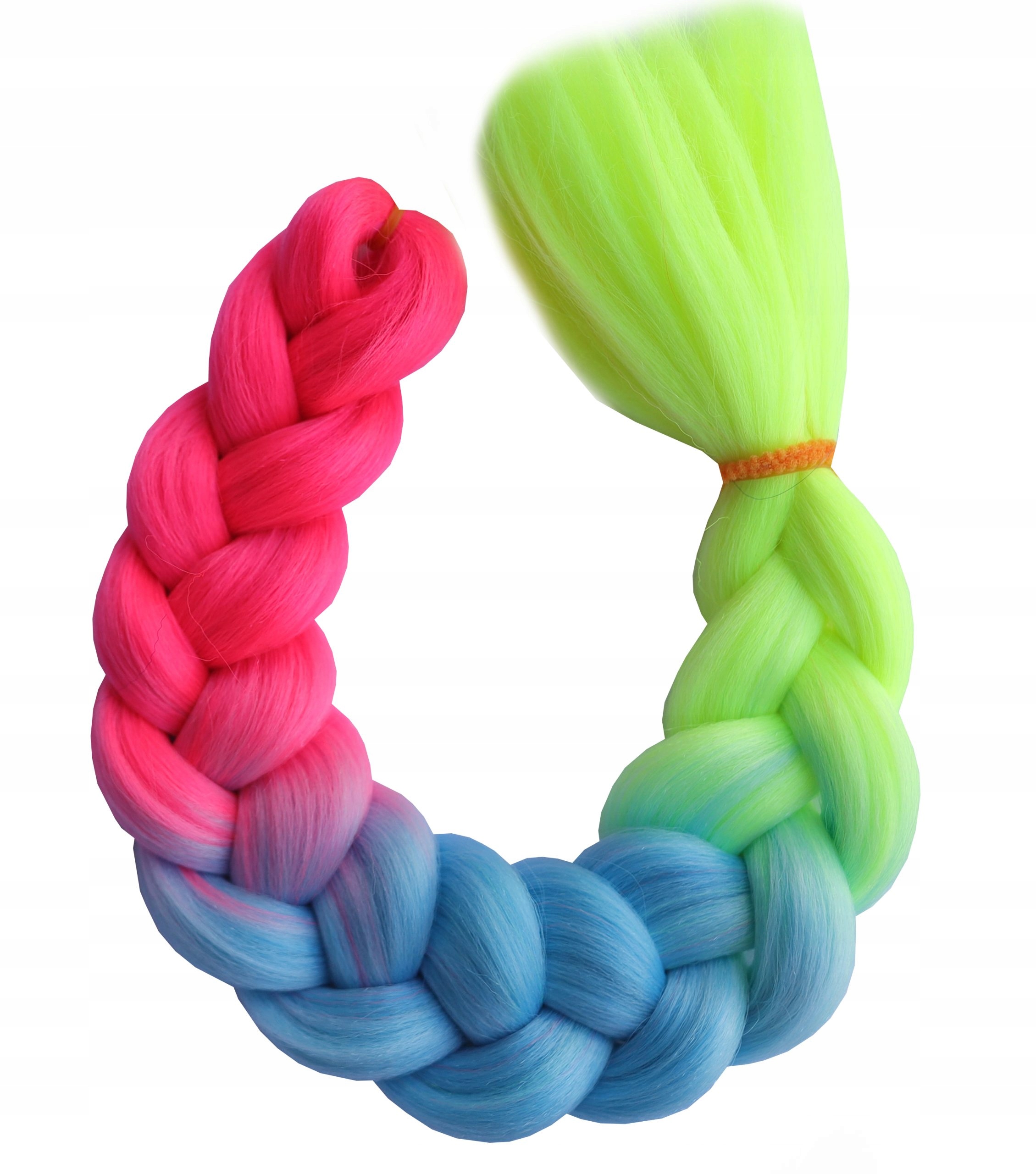 Włosy Syntetyczne Warkoczyki OMBRE PROSTE AS3-31