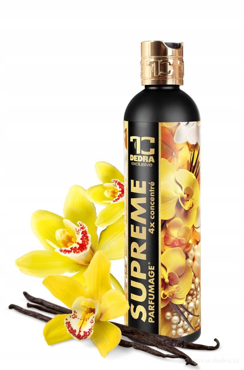 4× koncentrovaný parfém na praní Parfumage Supreme Fleur De Vanille, 300 ml