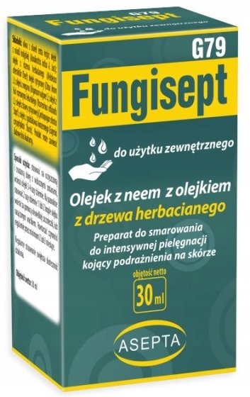 

Asepta Fungisept G79 olejek z neem z olejki 30 ml