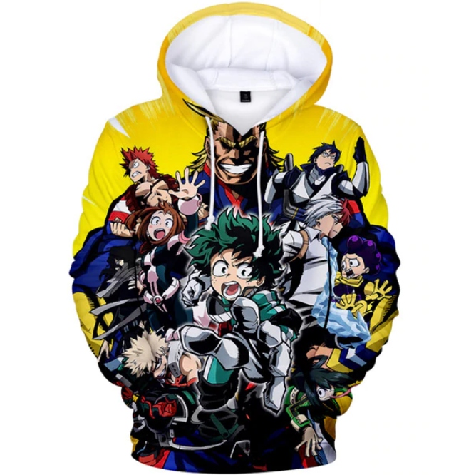 

Bluza My Hero Academia Rozmiary Himiko Izuku Deku