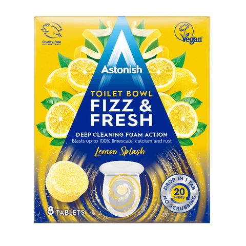 

Astonish tabletki zapachowe do wc 8szt lemon