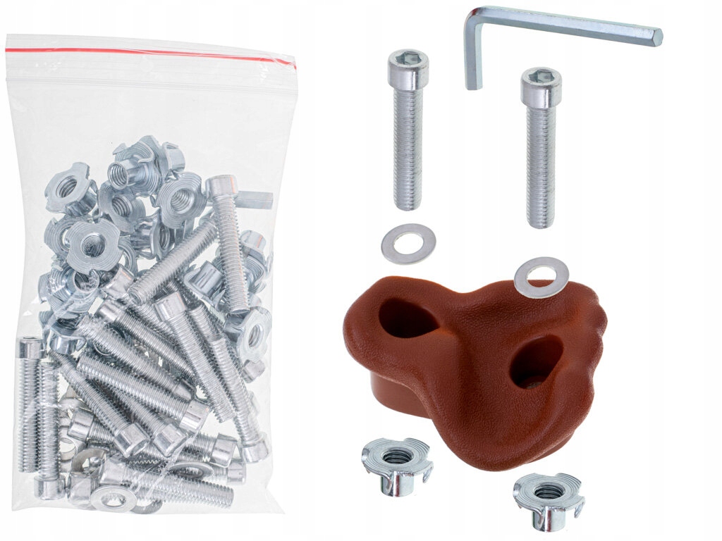 UCHWYTY KAMIENIE DO WSPINACZKI DLA DZIECI 10SZT Marka inna