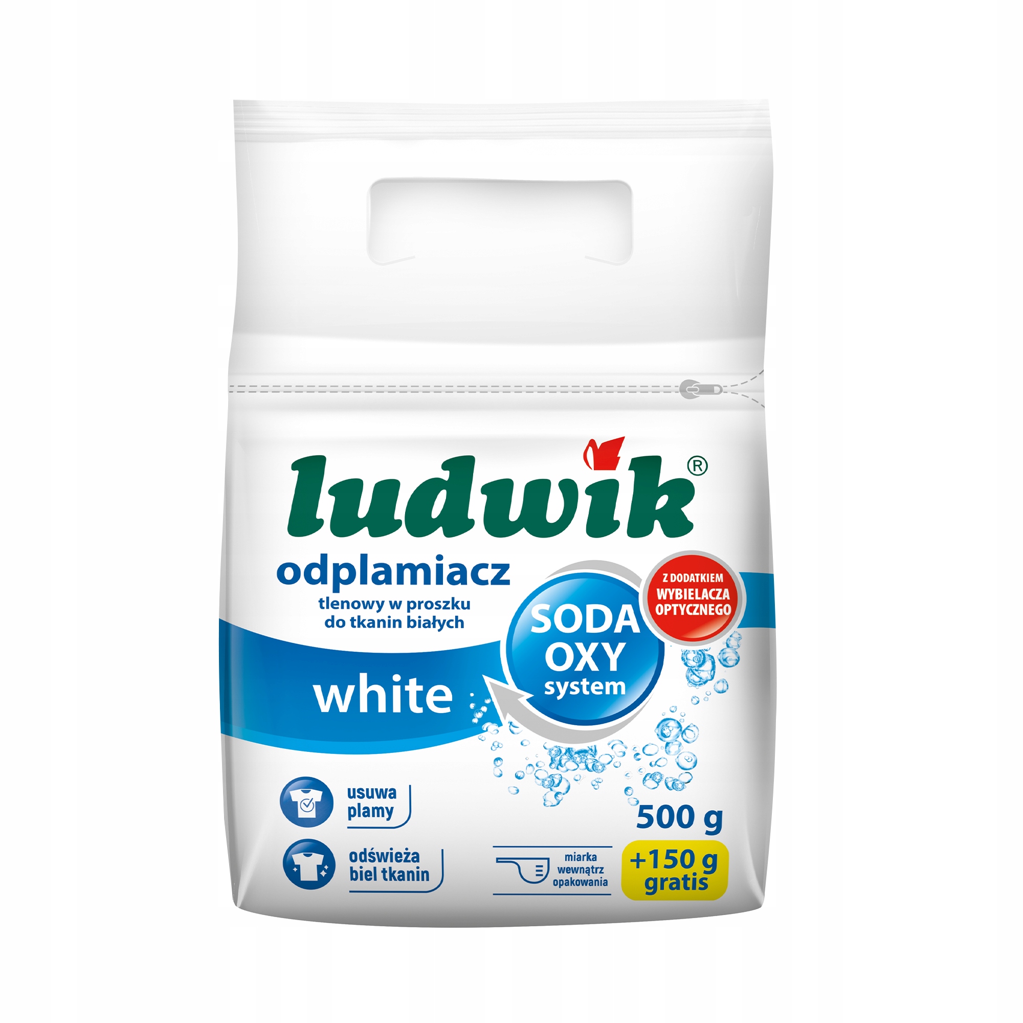 

Ludwik Odplamiacz tlenowy do białego White 650g