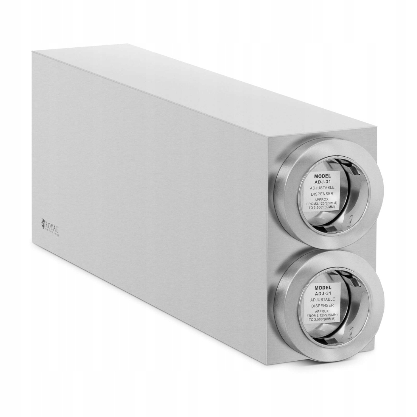 Podávač pre jednorazové poháre 2 dávkovače Stal 81-89 mm