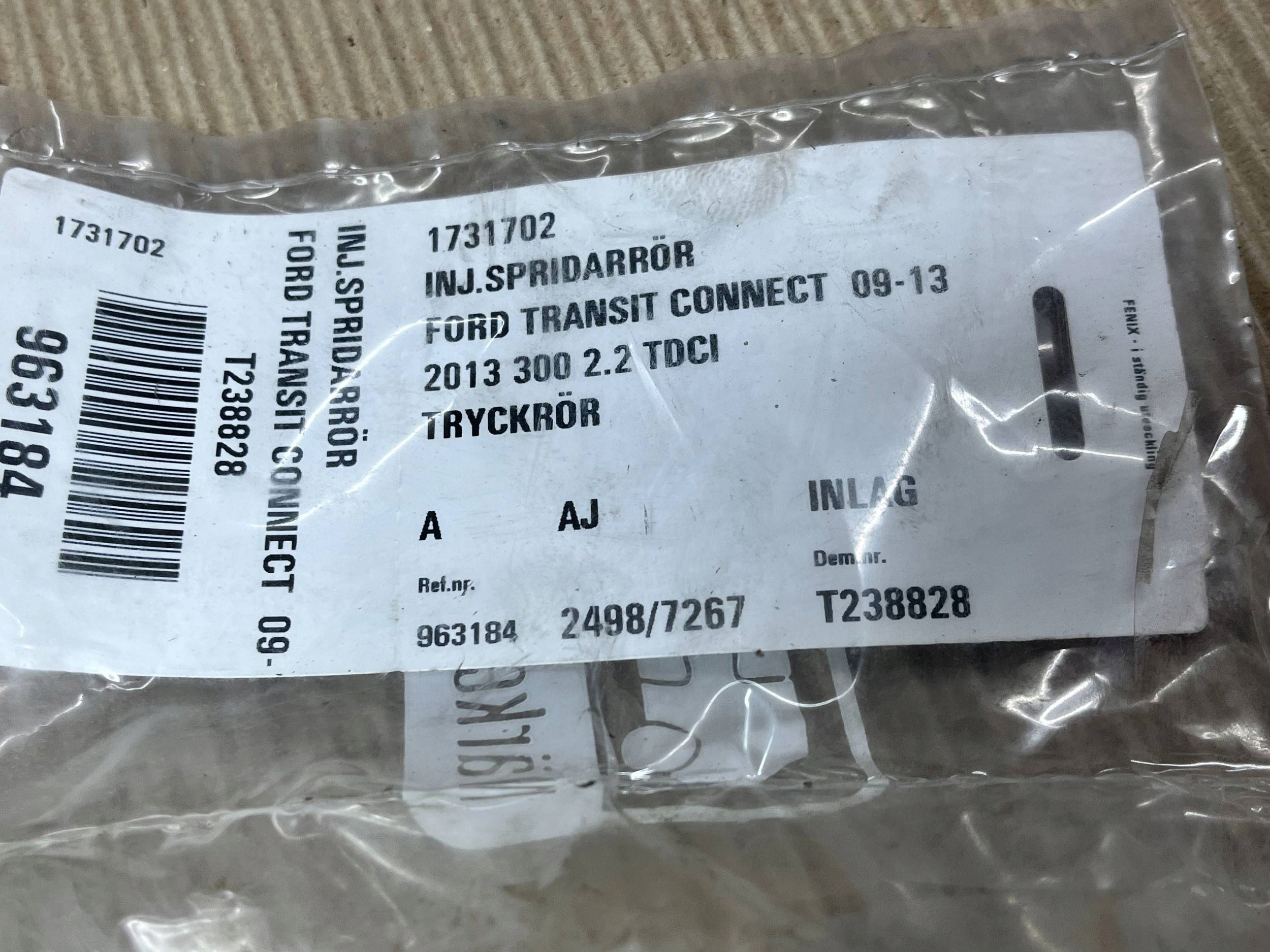 wiring paliwowy Ford Transit 1731702