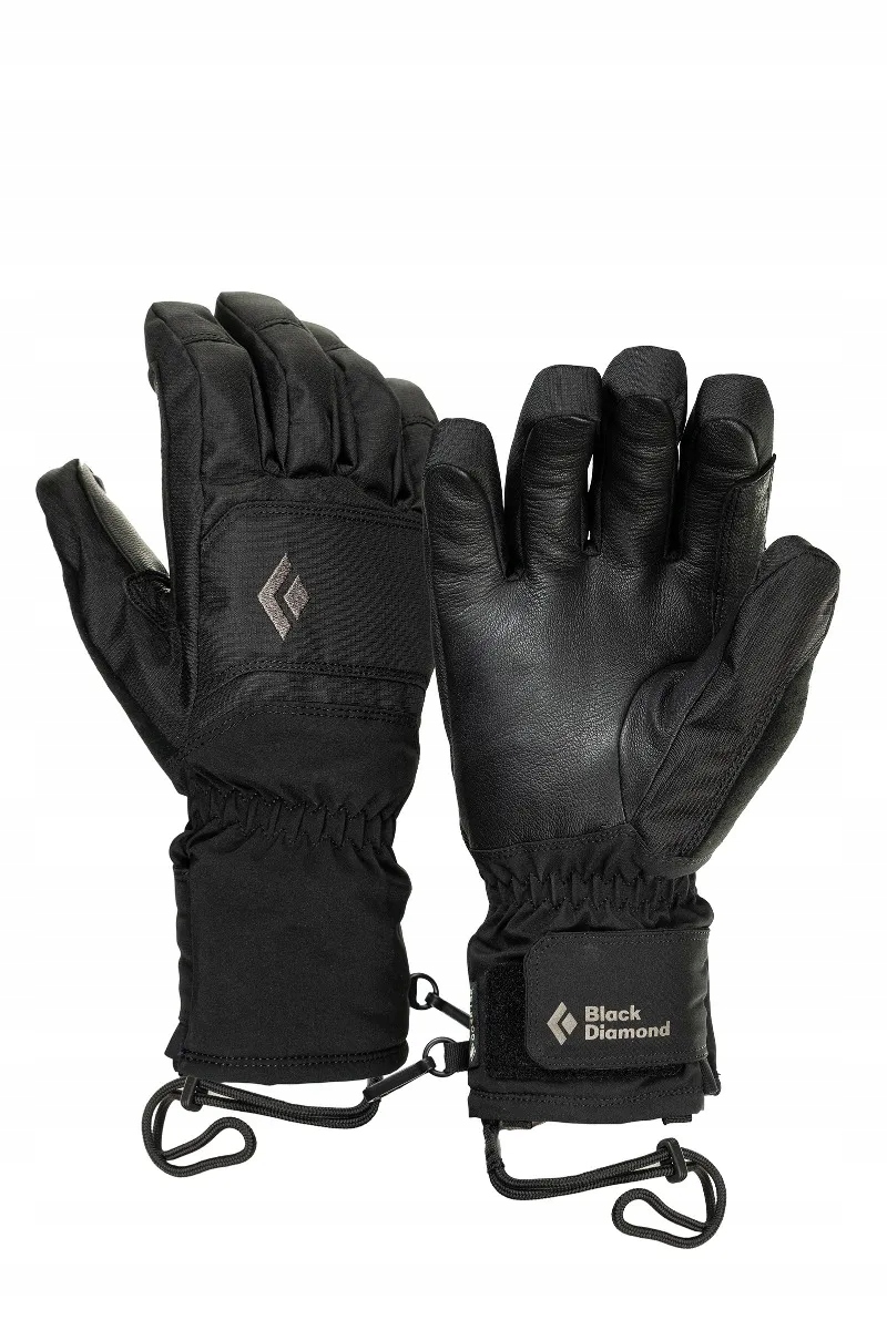 Pánské freeridové rukavice Black Diamond Mission černé