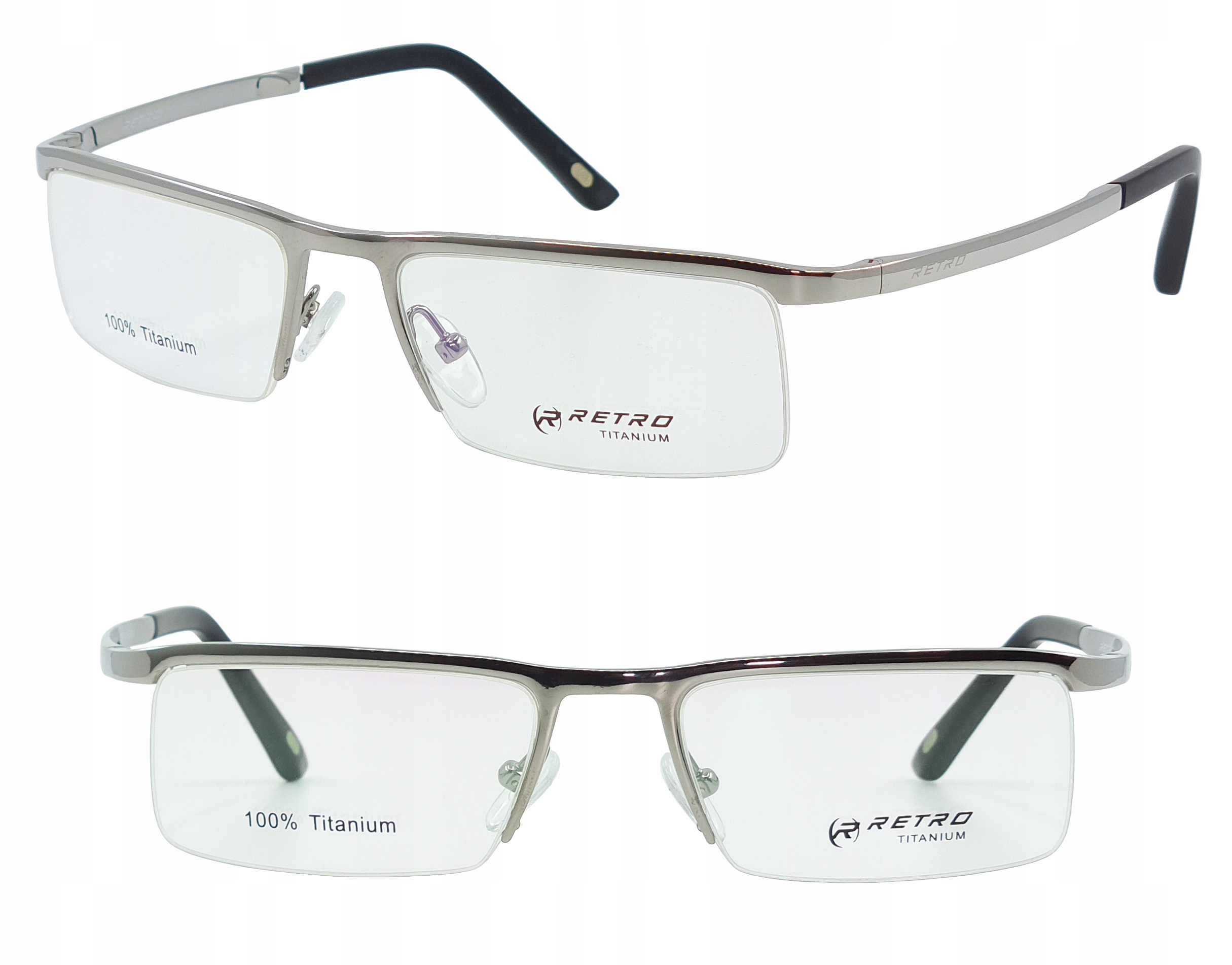 Retro Titanium 10003 C5 Oprawki 100% Tytanowe