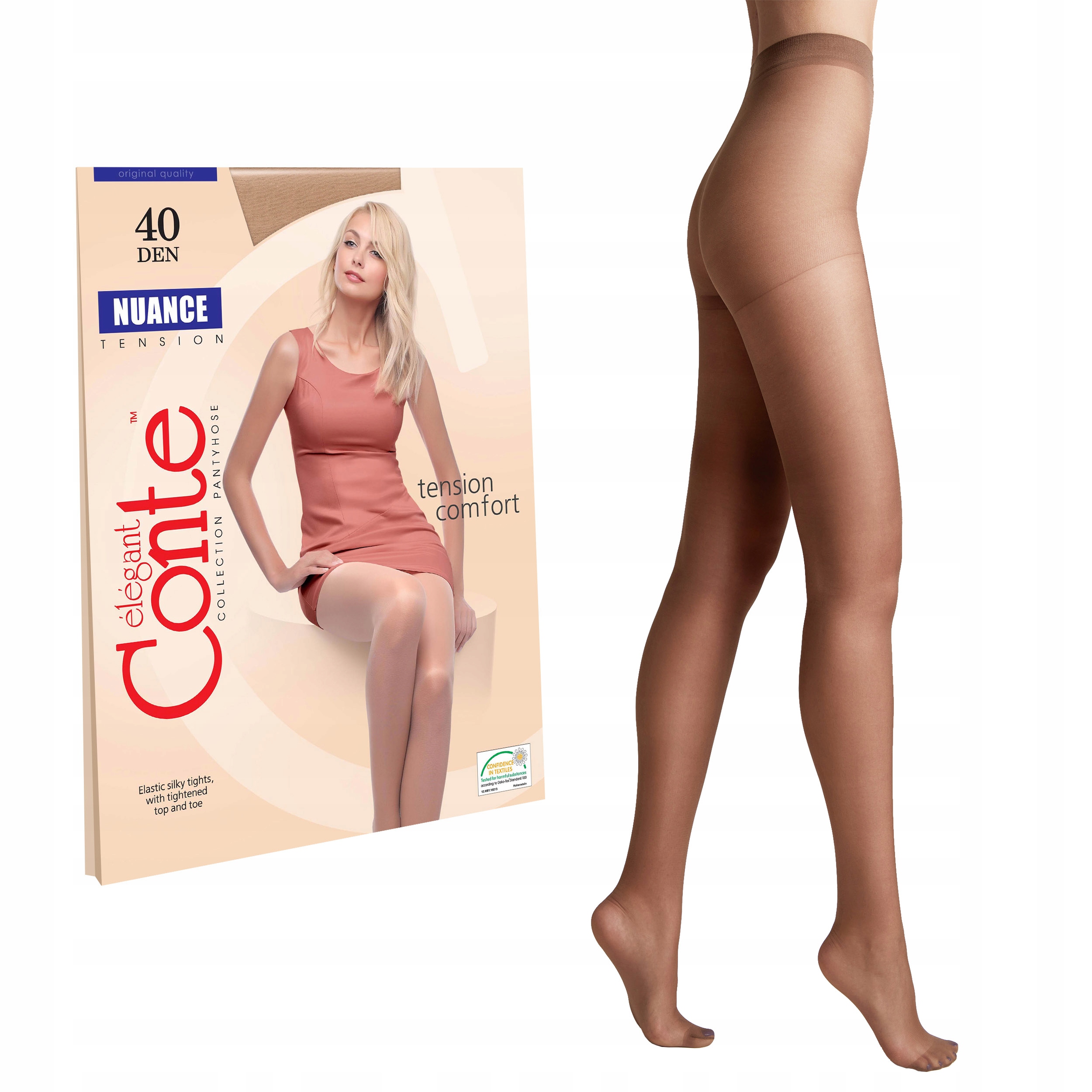 

Rajstopy Conte Nuance 40 den lycra Natural 5 mat