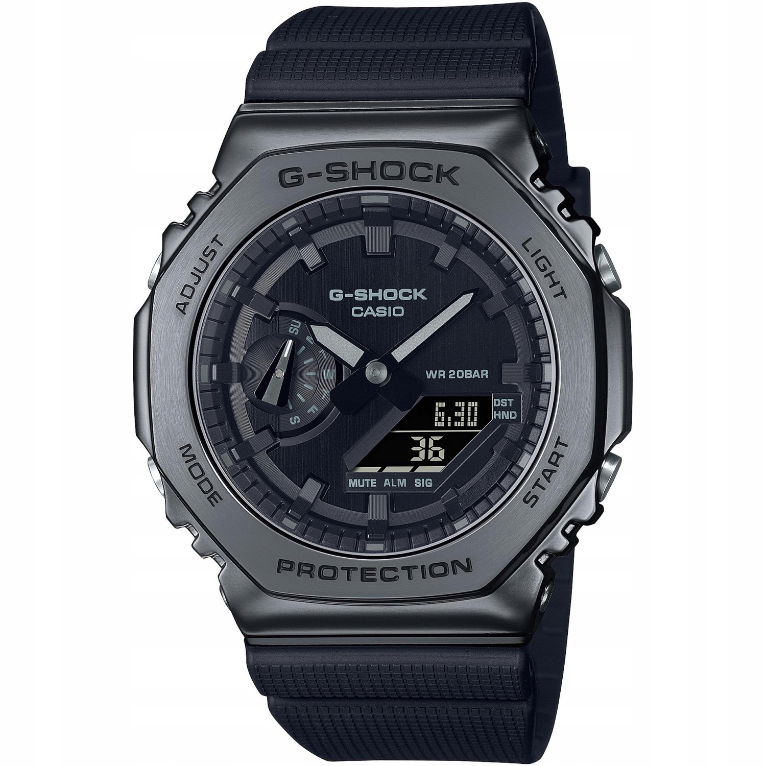 Casio G-Shock GM-2100BB-1AER 200 m Černý