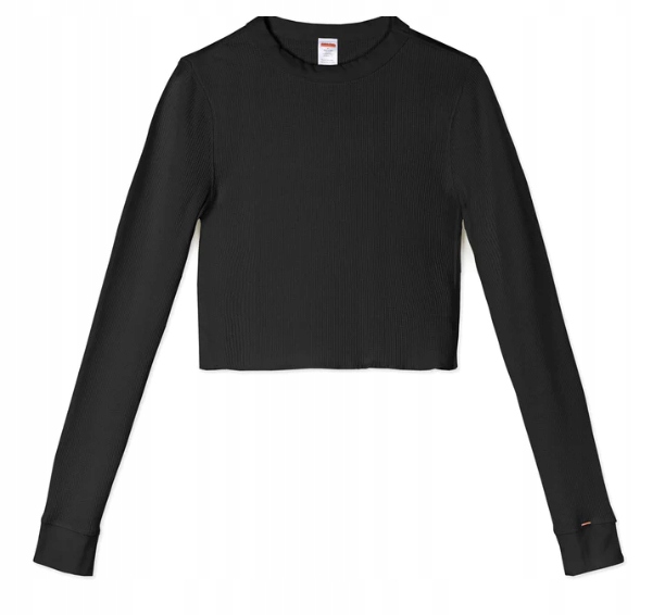 Krátký top s dlouhým rukávem Calvin Klein 0040167WBEUBI Xs