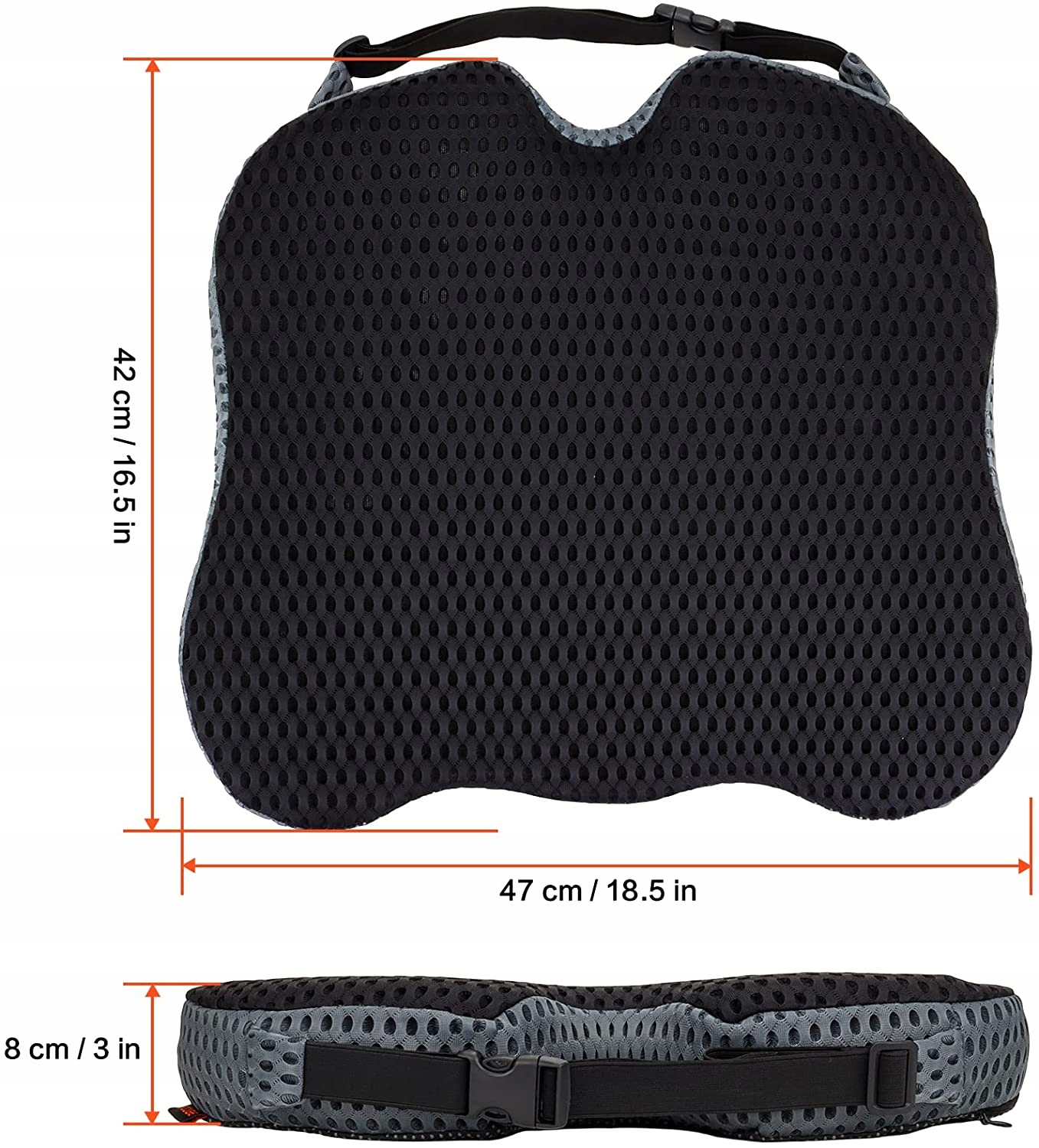 PODUSZKA PODKŁADKA ORTOPEDYCZNA NA KRZESŁO SIEDZENIE SAMOCHODOWA Przeznaczenie pojedynczy fotel