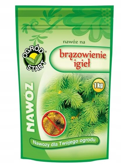 

Nawóz Na Brązowienie Igieł Iglaki 1 Kg Ogród Start
