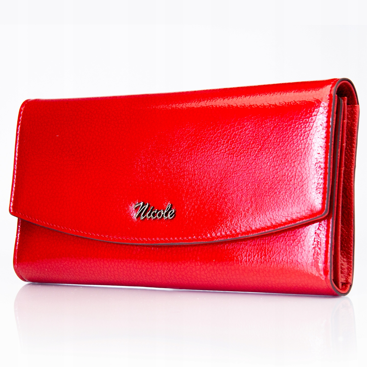 Portfel Damski Skórzany Dodatkowy Organizer Skóra Naturalna